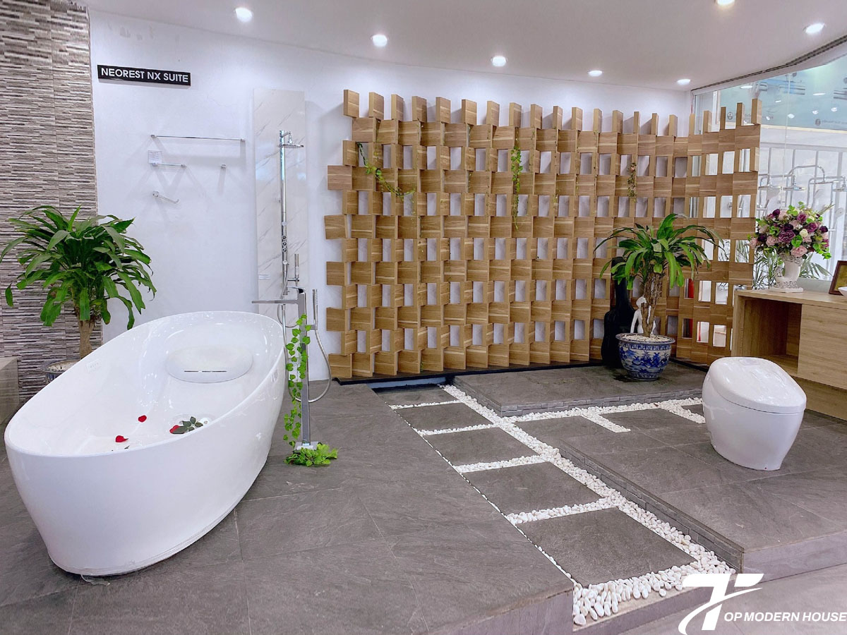 Mua bồn tắm massage TOTO chính hãng tại TOP MODERN HOUSE