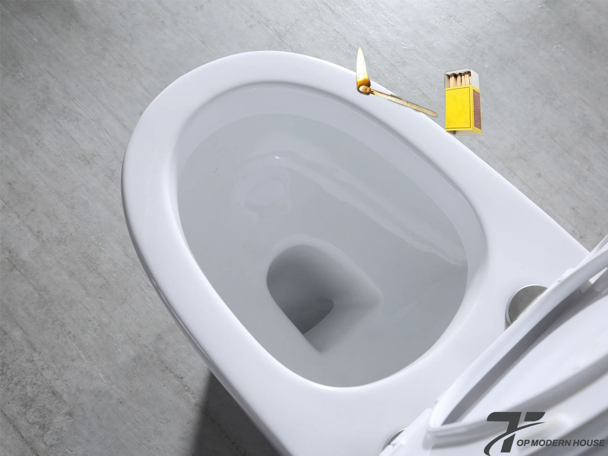 Dùng diêm xử lý bồn cầu bị hôi