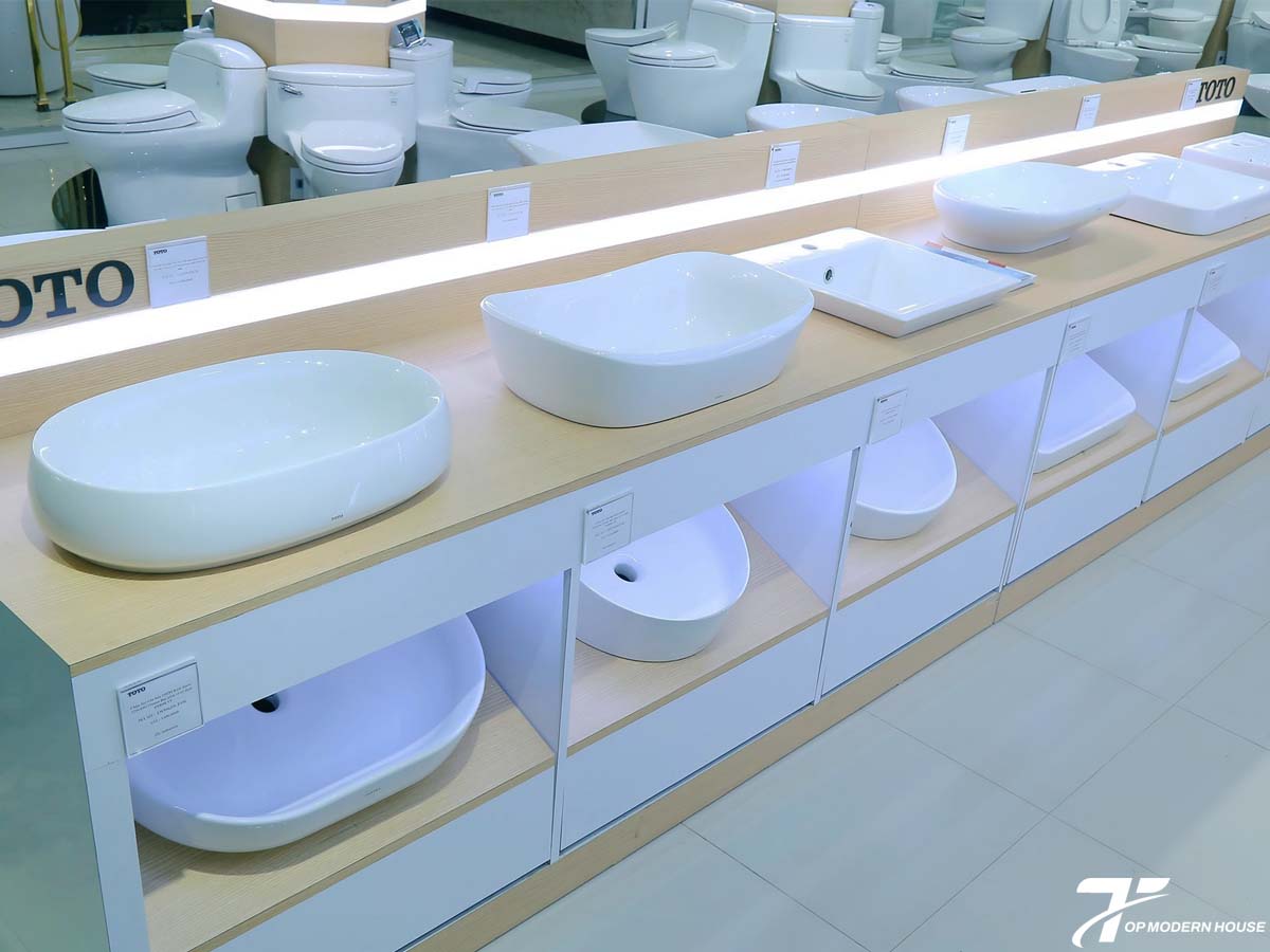 TOP MODERN HOUSE phân phối lavabo GALALATO TOTO chính hãng giá tốt