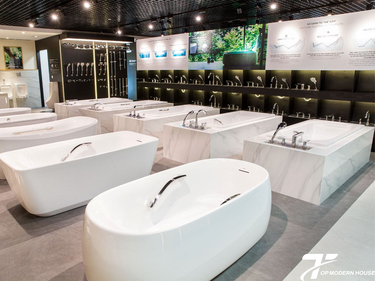 Mua bồn tắm TOTO chính hãng tại TOP MODERN HOUSE