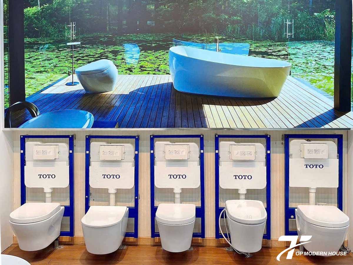 Mua bồn cầu treo tường TOTO chính hãng với giá ưu đãi tại TOP MODERN HOUSE