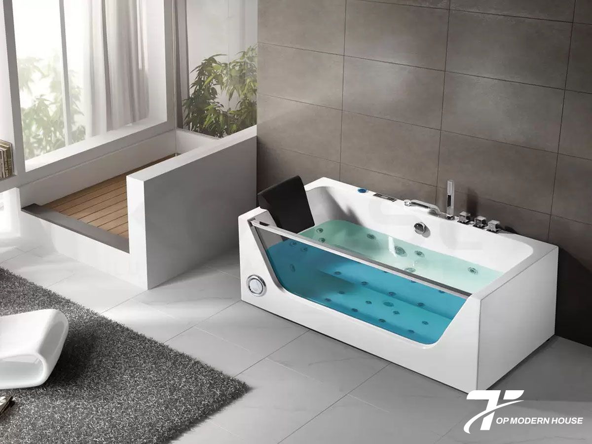 Lựa chọn bồn tắm có kích thước và kiểu dáng sản phẩm phải hài hòa với diện tích phòng tắm