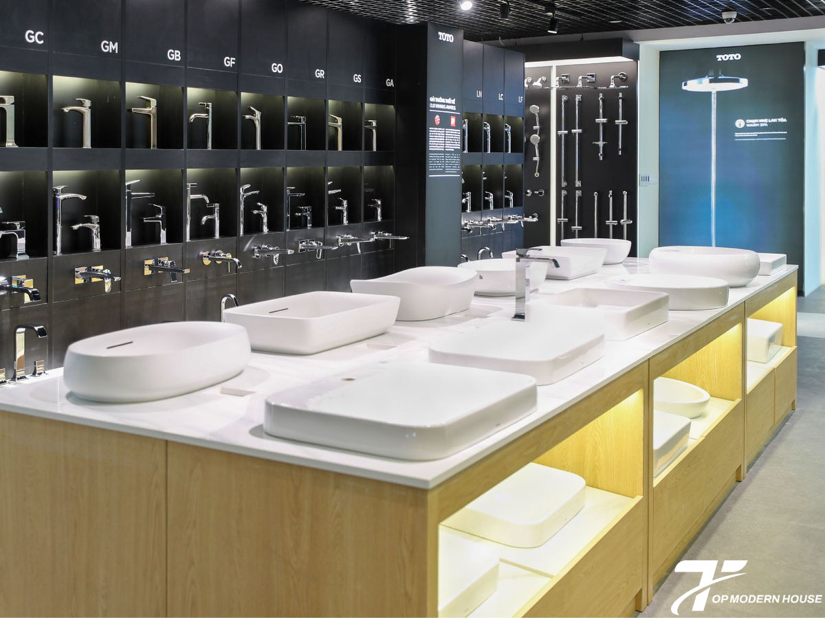TOP MODERN HOUSE phân phối chậu rửa mặt TOTO chính hãng, sẵn hàng
