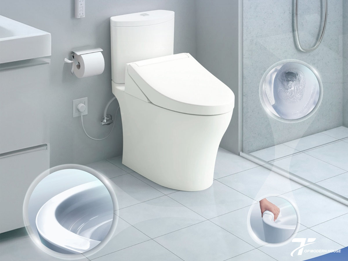 Ưu điểm nổi bật bồn cầu TOTO 2 khối khiến người dùng ưa chuộng