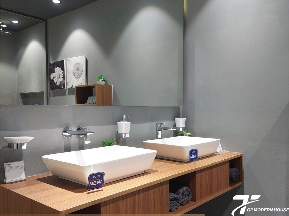 vòi lavabo âm tường TOTO đều được tích hợp công nghệ tiết kiệm nước EcoCap tiên tiến