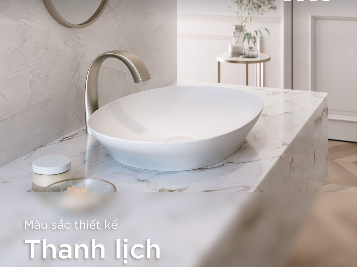 Vòi rửa mặt TOTO thiết kế thông minh, tiện lợi và tối ưu trải nghiệm người dùng.