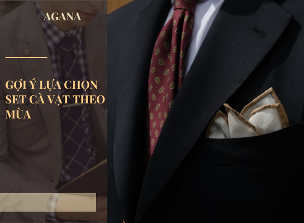 Gợi ý lựa chọn set cà vạt theo mùa