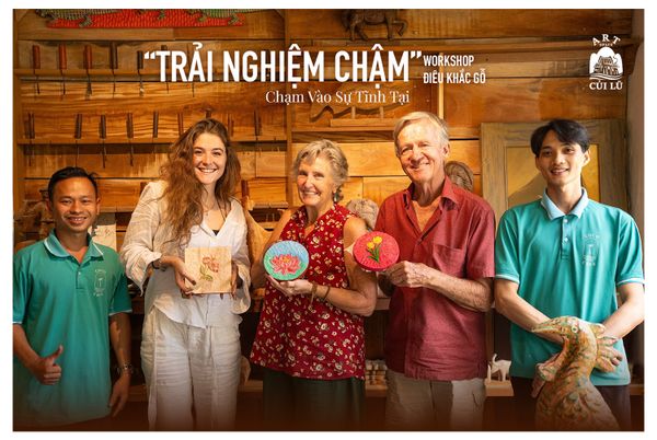 SLOW DOWN AND FIND STILLNESS AT CUI LU ART SPACE'S WOOD CARVING WORKSHOP