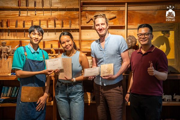 UNIQUE DATE IDEA IN HOI AN: WOOD CARVING AT CUI LU ART SPACE