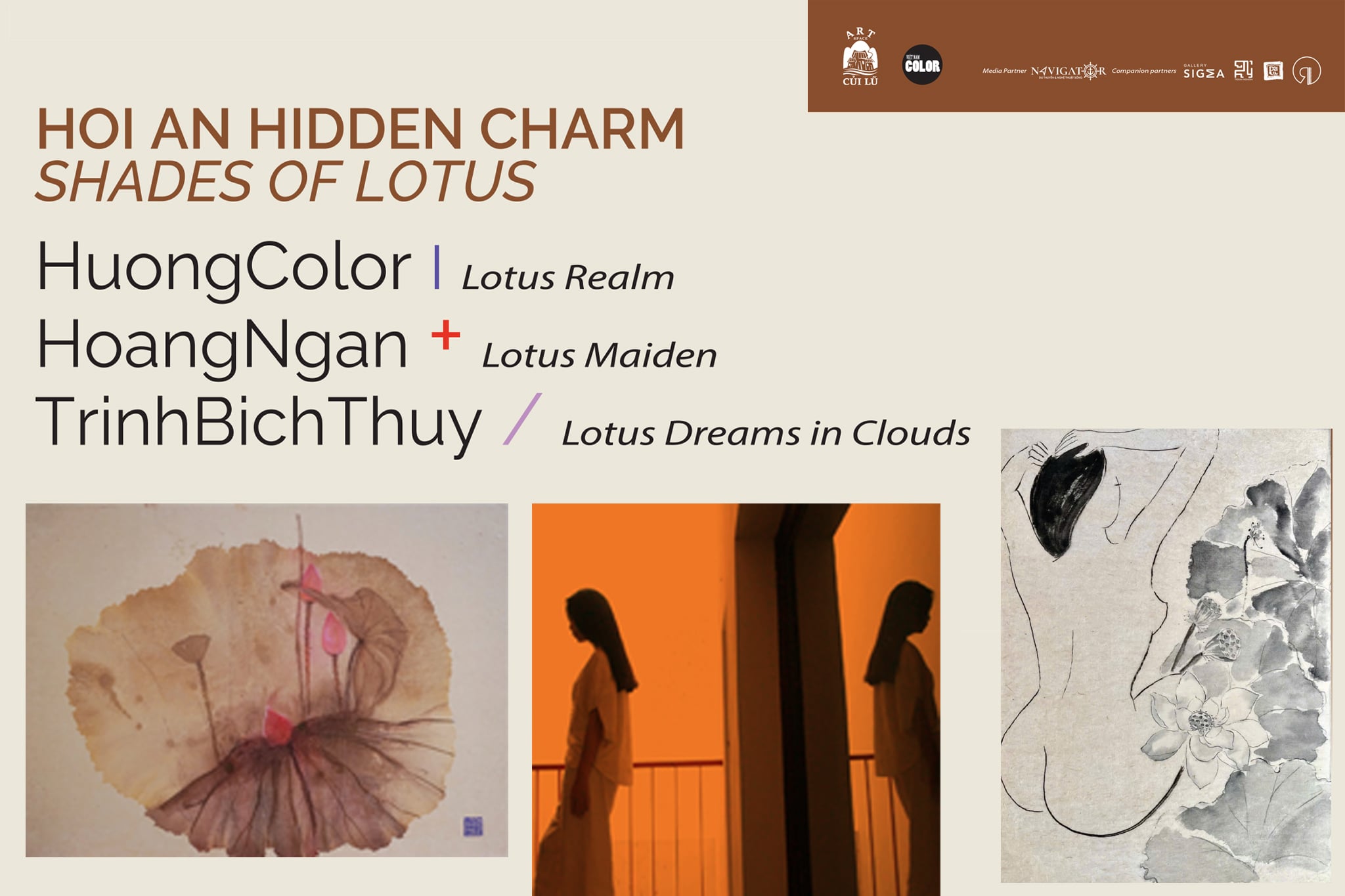 ART TALKSHOW “SHADE OF LOTUS” AT CUI LU ART SPACE – A CREATIVE DIALOGUE BY THE CO CO RIVER IN HOI AN