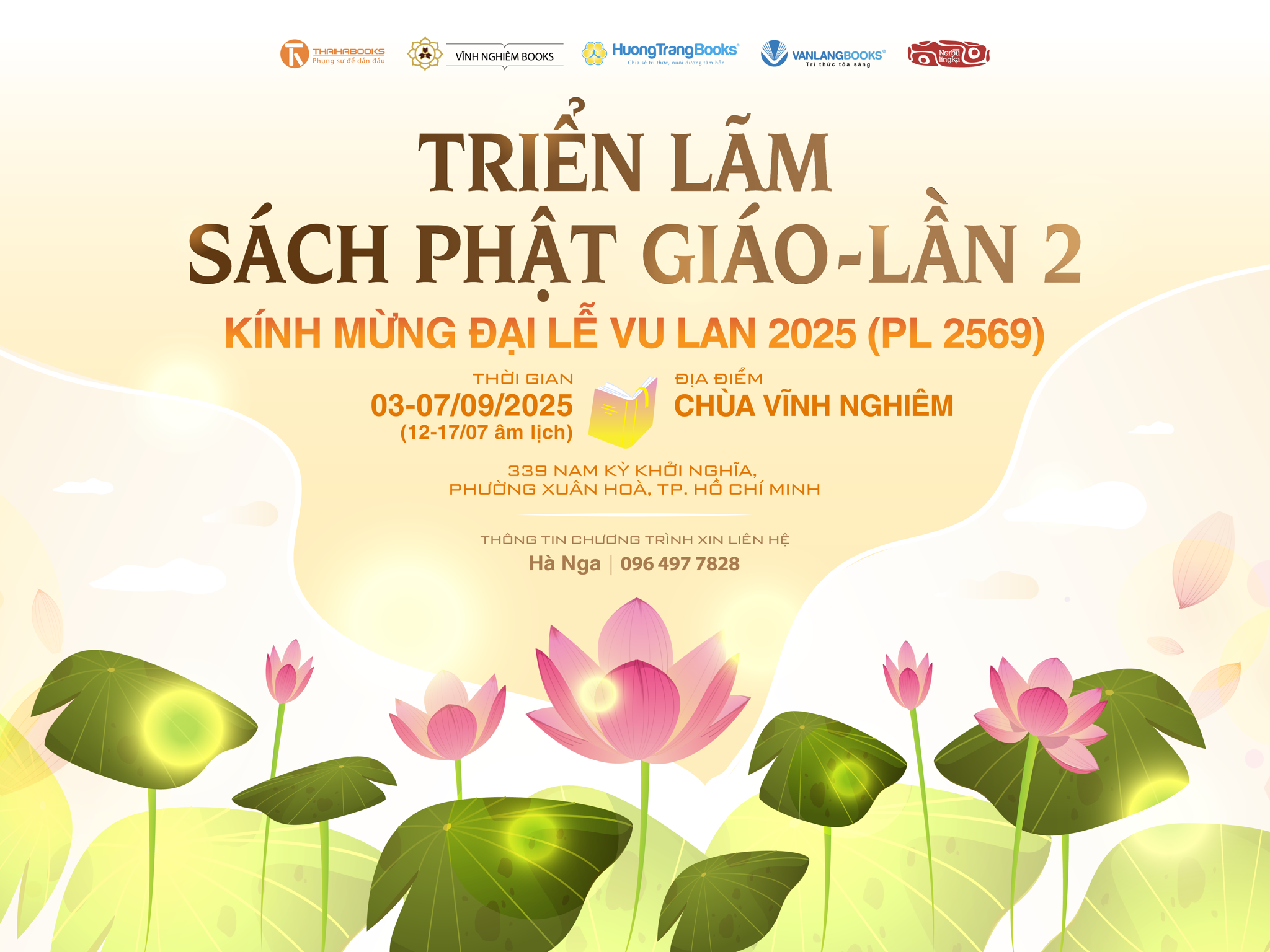 Triển lãm sách Phật giáo lần 2 – Kính mừng Đại lễ Vu Lan 2025 (PL. 2569)