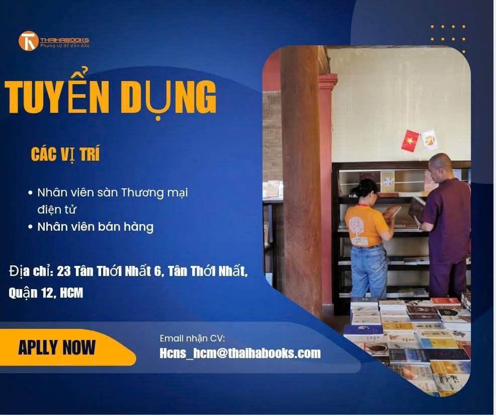 TUYỂN DỤNG NHÂN VIÊN BÁN HÀNG (THỦ ĐỨC - TP.HCM)