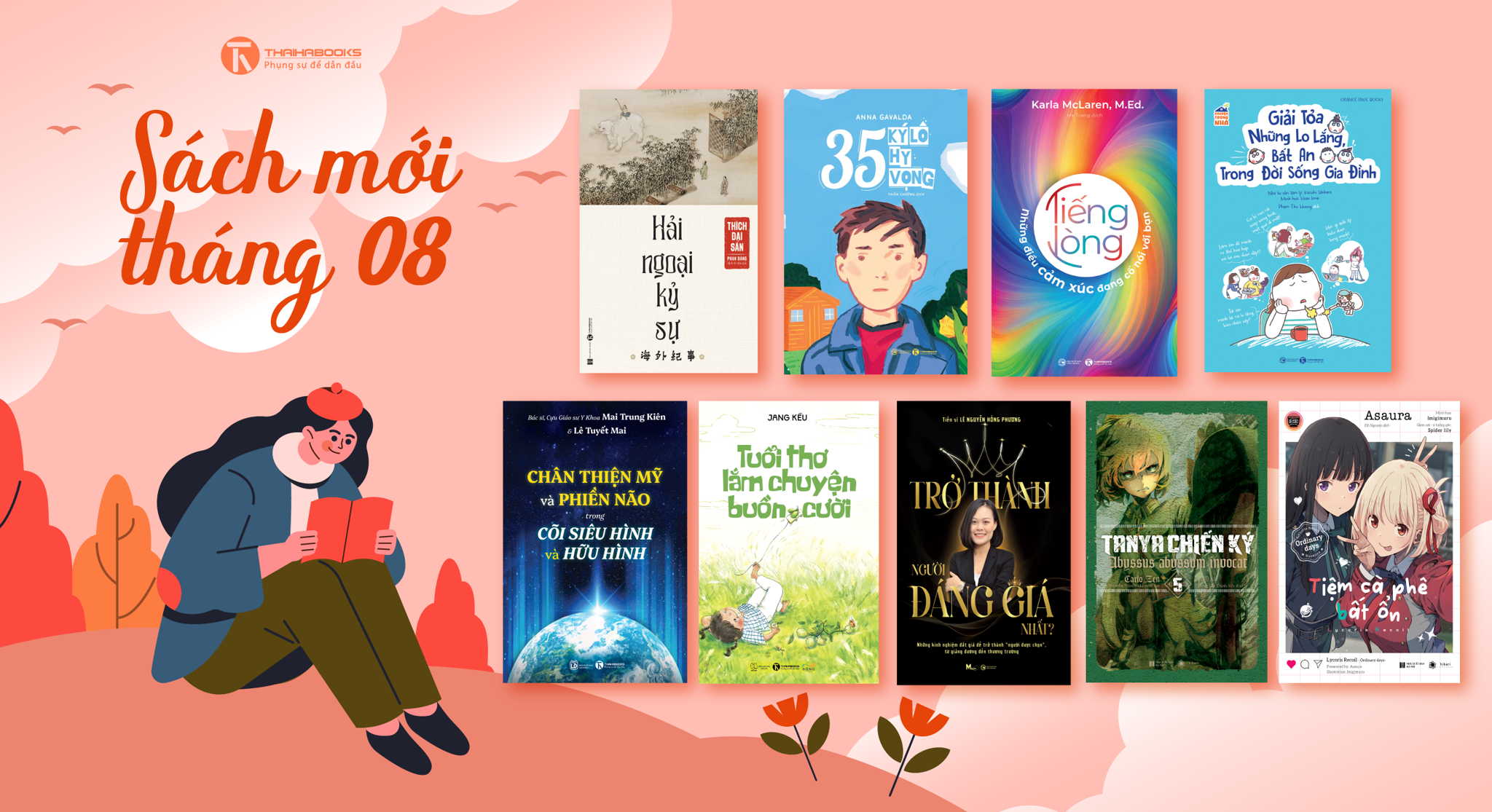 THAIHABOOKS – SÁCH MỚI THÁNG 8.2025