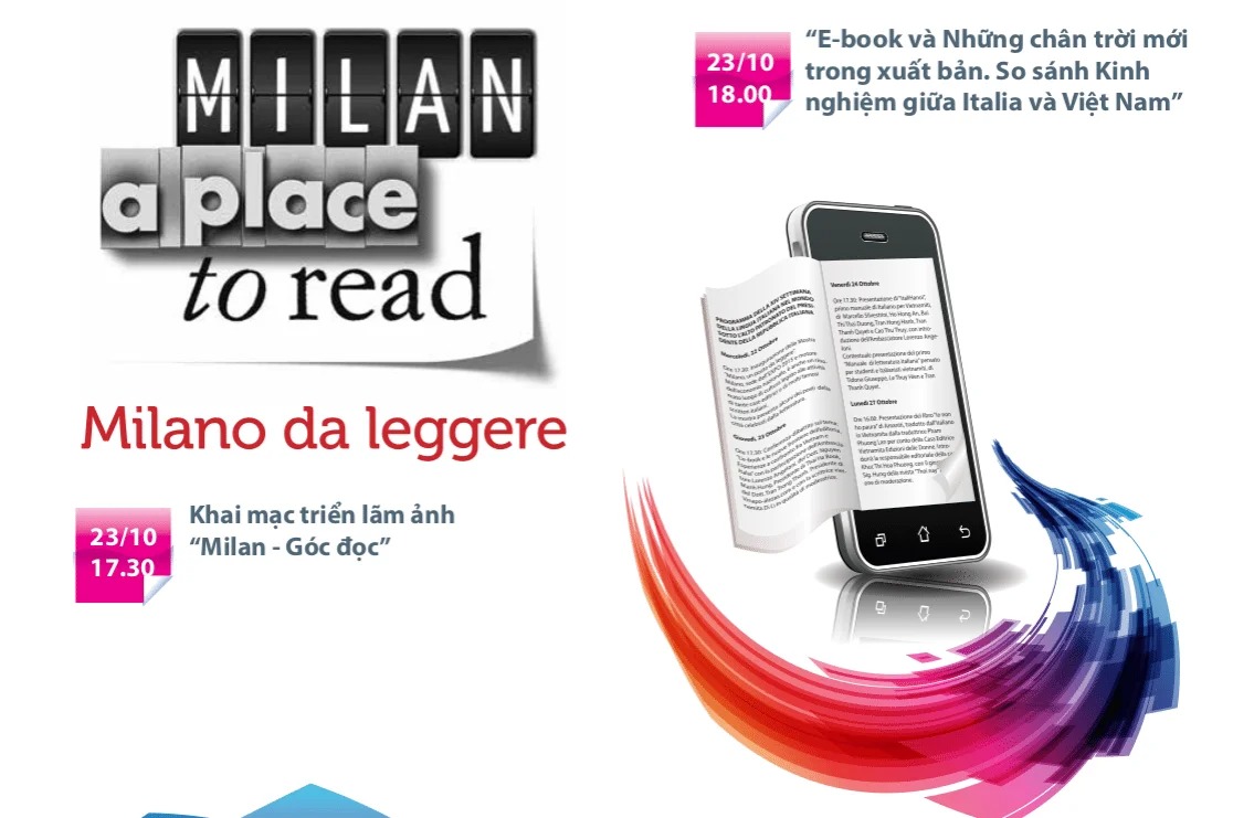 Tọa đàm E-book và những chân trời mới trong xuất bản. So sánh kinh nghiệm giữa Italia và Việt Nam
