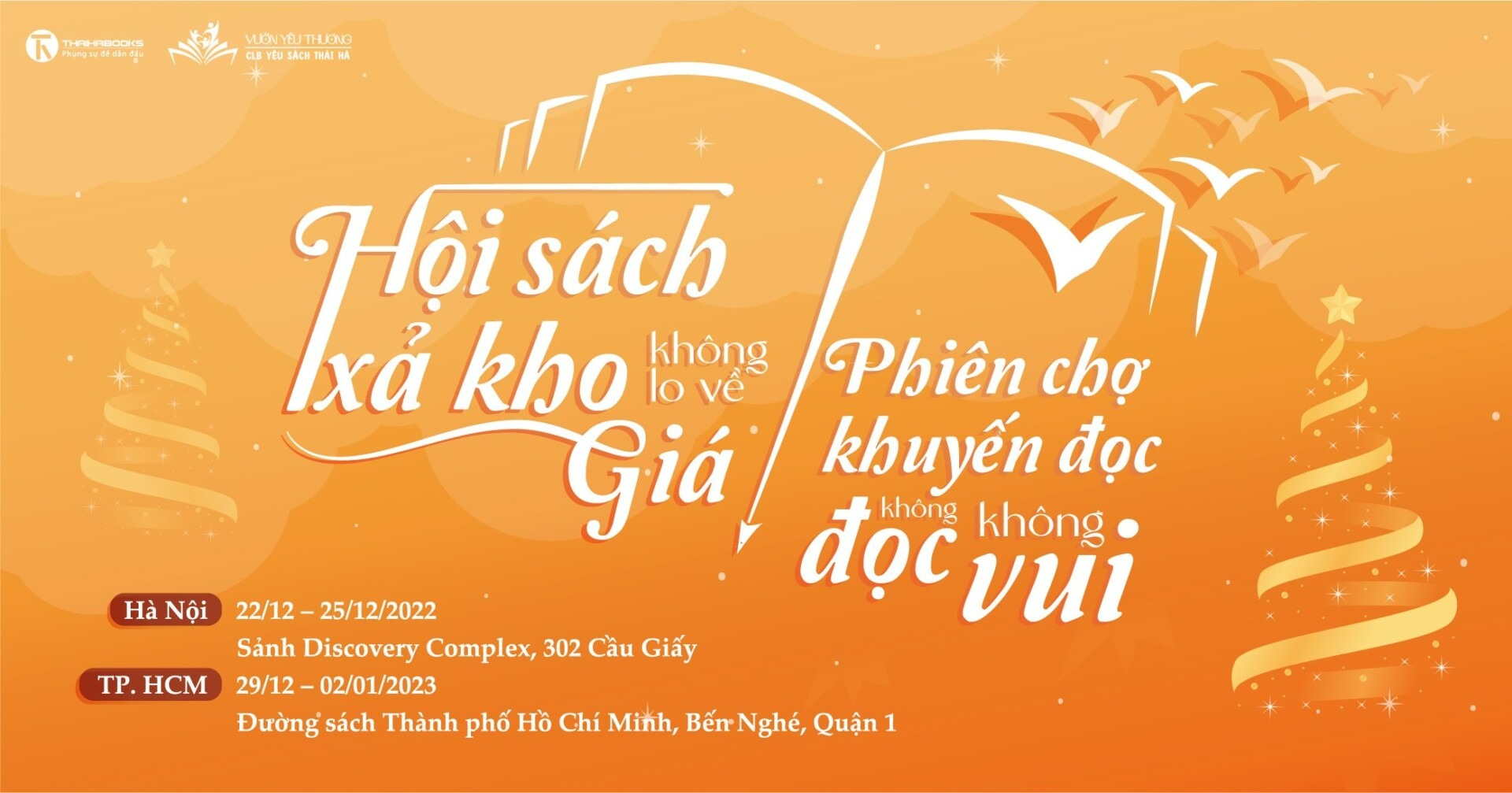 [Hà Nội – Hồ Chí Minh]: “Phiên chợ Khuyến đọc” và “Hội sách xả kho”