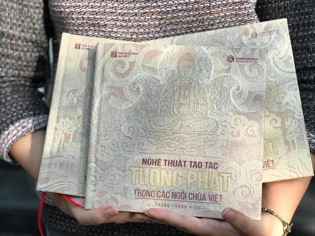 “Nghệ thuật tạo tác tượng Phật trong các ngôi chùa Việt” và câu chuyện về những cuốn sách có giá hàng chục triệu đồng