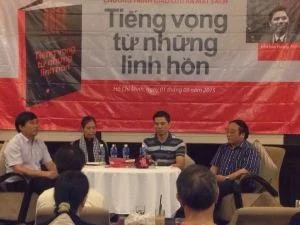 [TP.HCM] Nhà báo Hoàng Anh Sướng giao lưu ra mắt sách “Tiếng vọng từ những linh hồn”