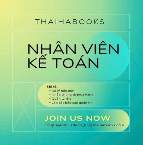TUYỂN DỤNG NHÂN VIÊN KẾ TOÁN (HÀ NỘI)