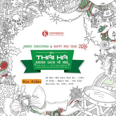 Đến Thái Hà khuân sách về nhà – chương trình từ ngày 24/12 đến 27/12/2015