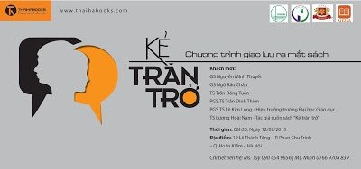 08:30 -12/09/2015 – Chương trình giao lưu: “Kẻ trăn trở”