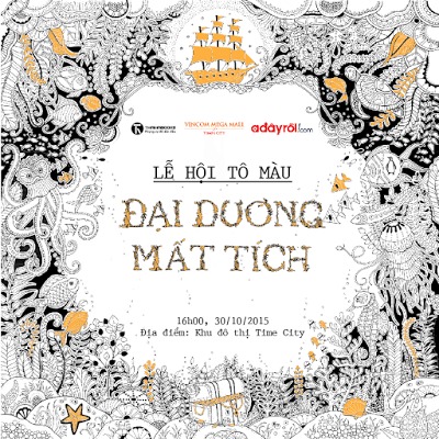 16h00, 30/10/2015 – Lễ hội tô màu: “Đại dương mất tích”