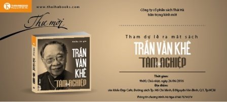 Chương trình ra mắt sách: “Trần Văn Khê – Tâm và Nghiệp”