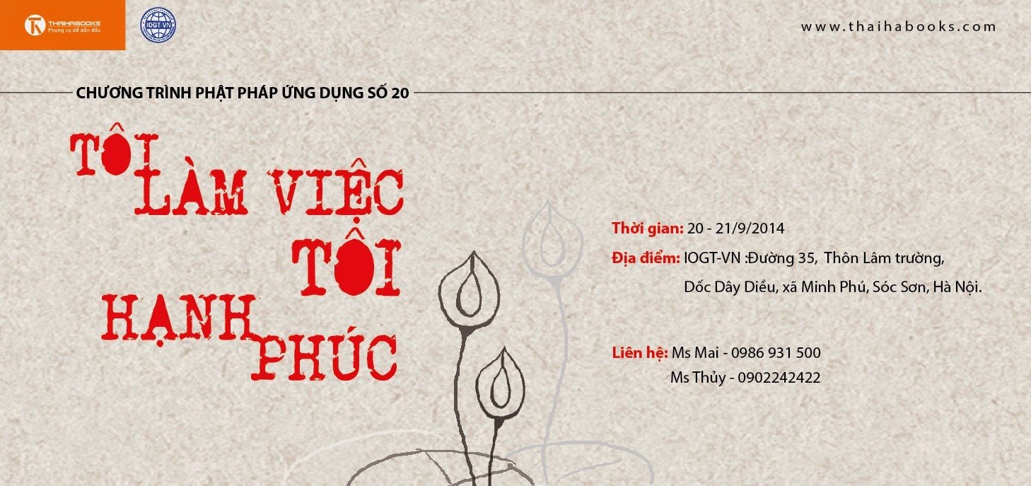 Chương trình Phật pháp ứng dụng số 20: 