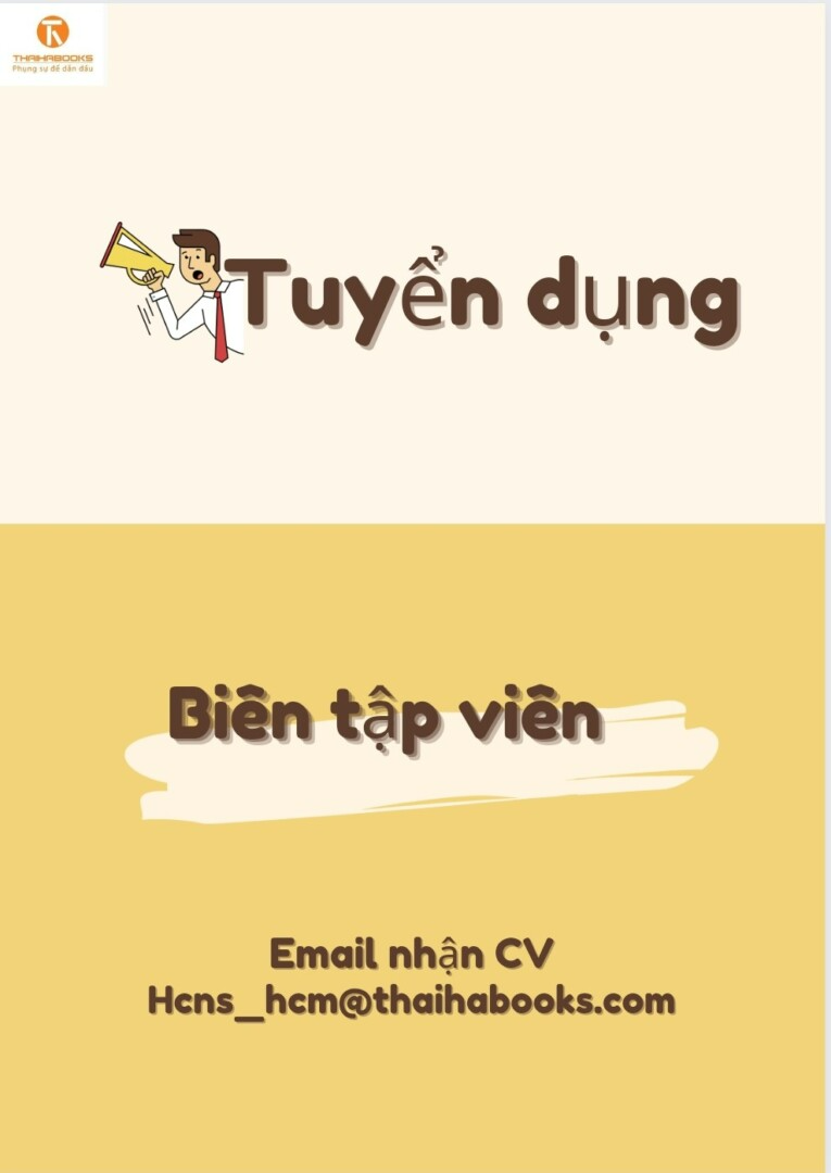 TUYỂN DỤNG BIÊN TẬP VIÊN (HỒ CHÍ MINH)