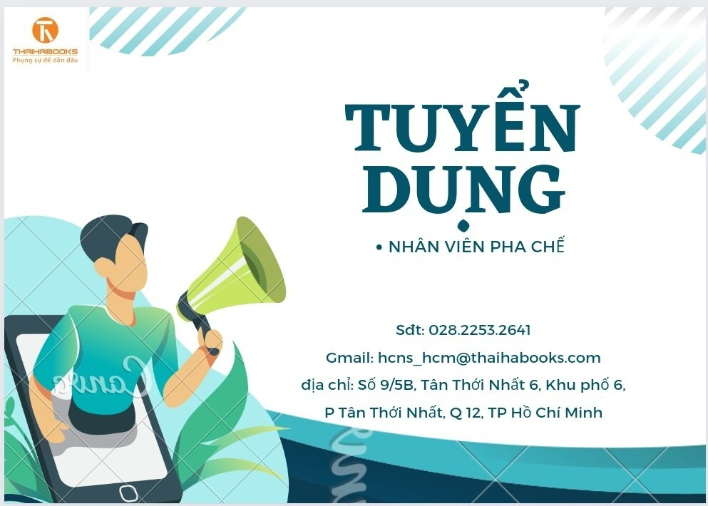 TUYỂN DỤNG CTV PHA CHẾ (HỒ CHÍ MINH)