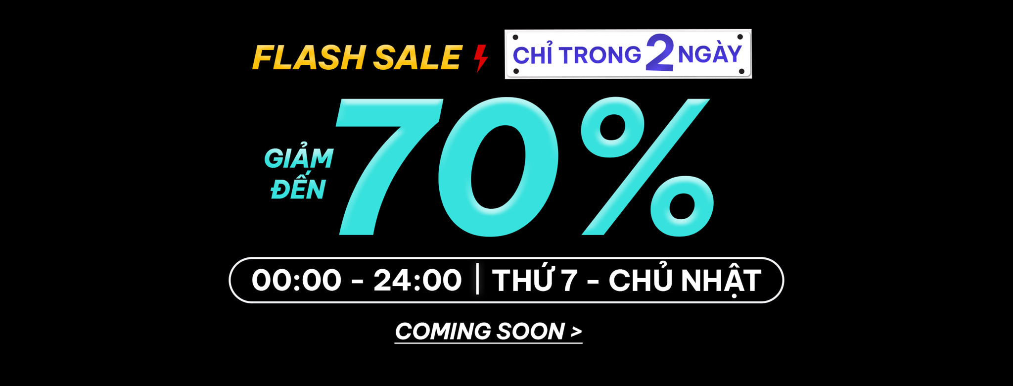 Flash Sale