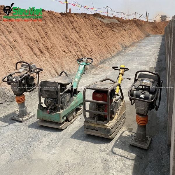Siêu Việt cung cấp và cho thuê các loại máy đầm nền