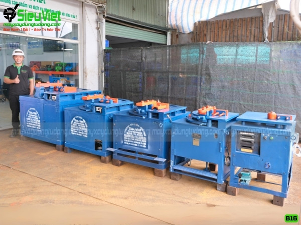 Máy uốn sắt 3 pha cho thuê đa dạng, giao nhanh trong ngày