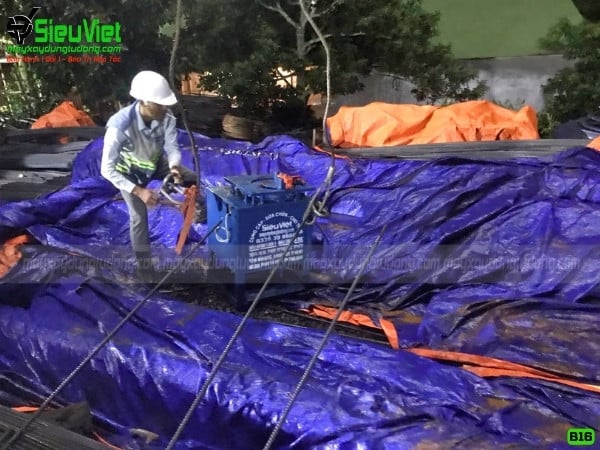 Máy uốn sắt B16 cho thuê tại Bình Phước