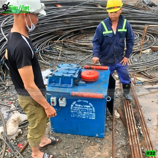 Máy uốn tròn sắt R22 cho thuê tại Bạc Liêu