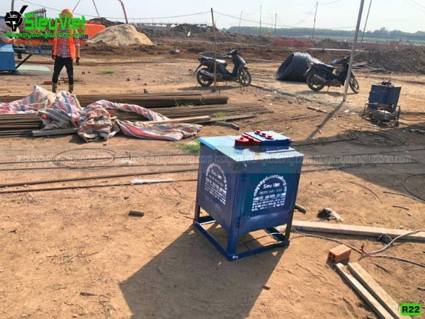 Máy uốn tròn sắt R22 cho thuê tại Bình Thuận