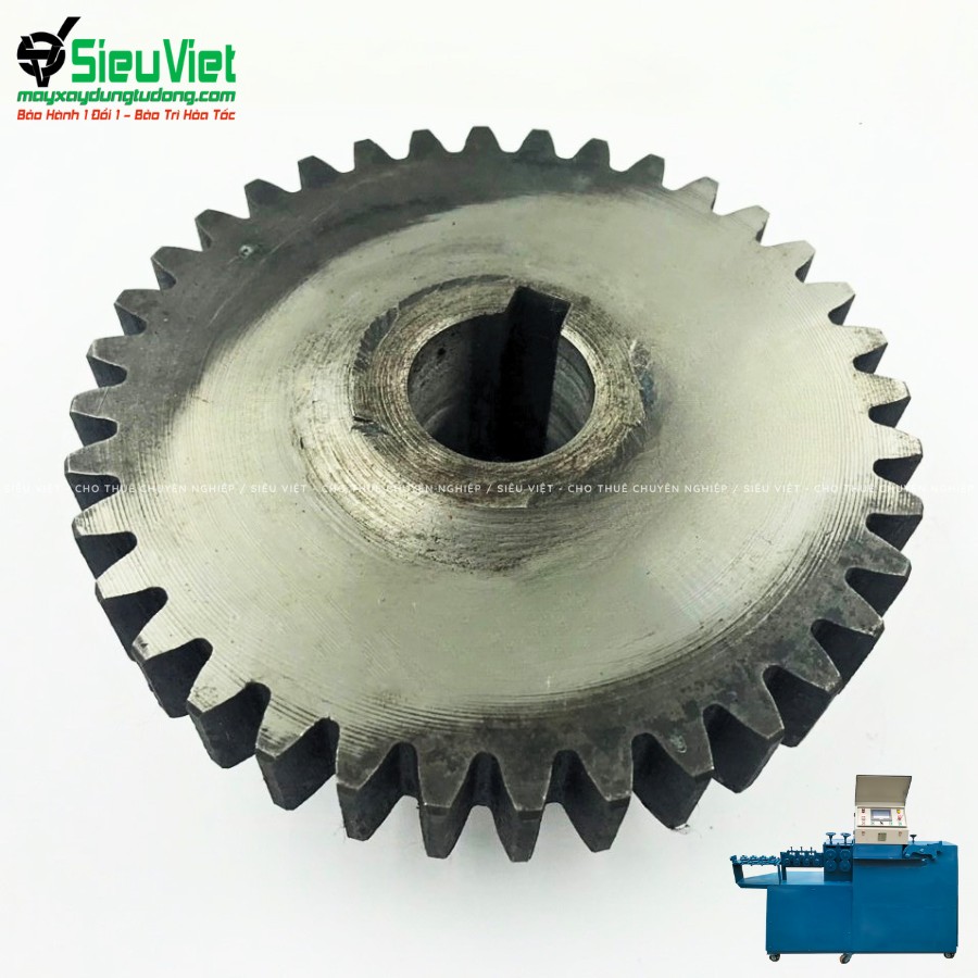 Bánh răng kéo motor đầu máy bẻ đai sắt BDN