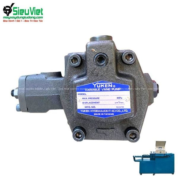 Bơm thủy lực Yuken máy bẻ đai sắt BDN