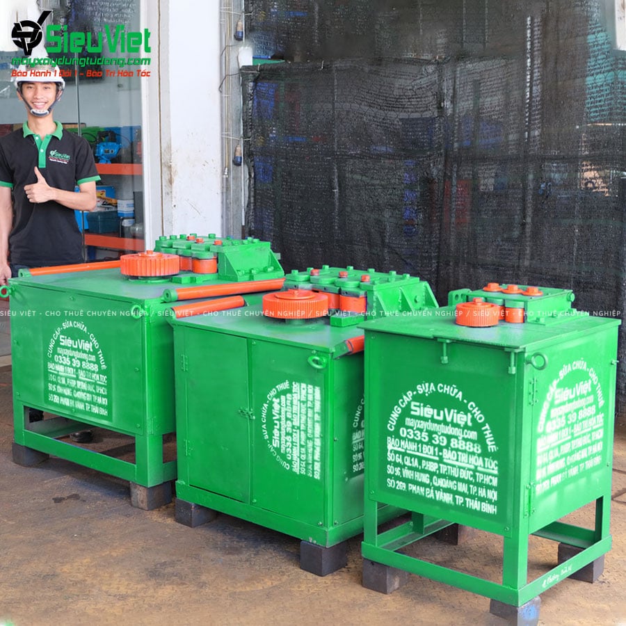 cho thuê máy uốn sắt