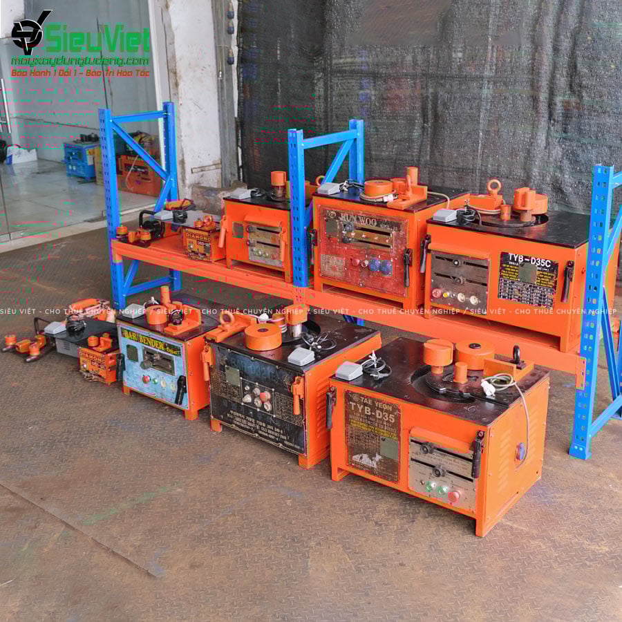 cho thuê máy uốn sắt