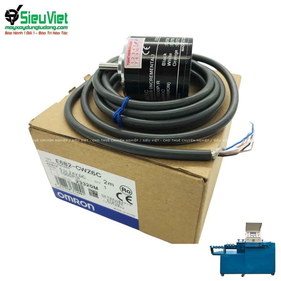 Encoder xung 1000 máy bẻ đai sắt