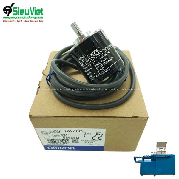 Encoder xung 1000 máy bẻ đai sắt