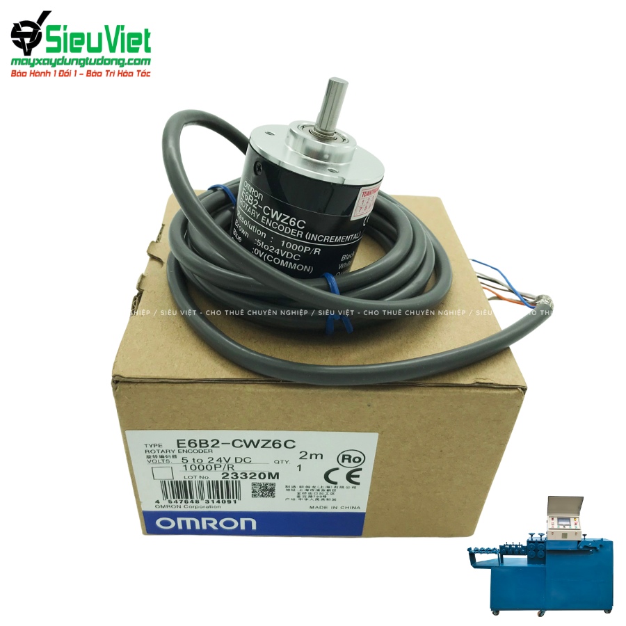 Encoder xung 1000 máy bẻ đai sắt
