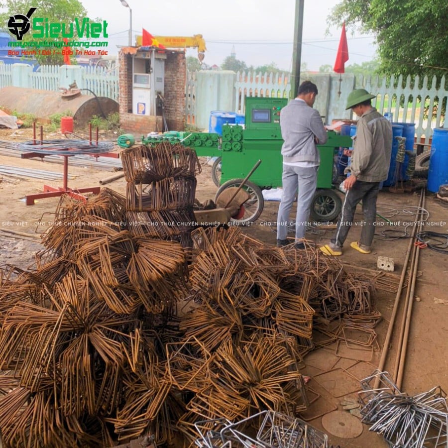 Máy bẻ đai sắt tự động