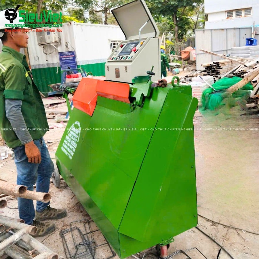 Máy bẻ đai sắt tự động