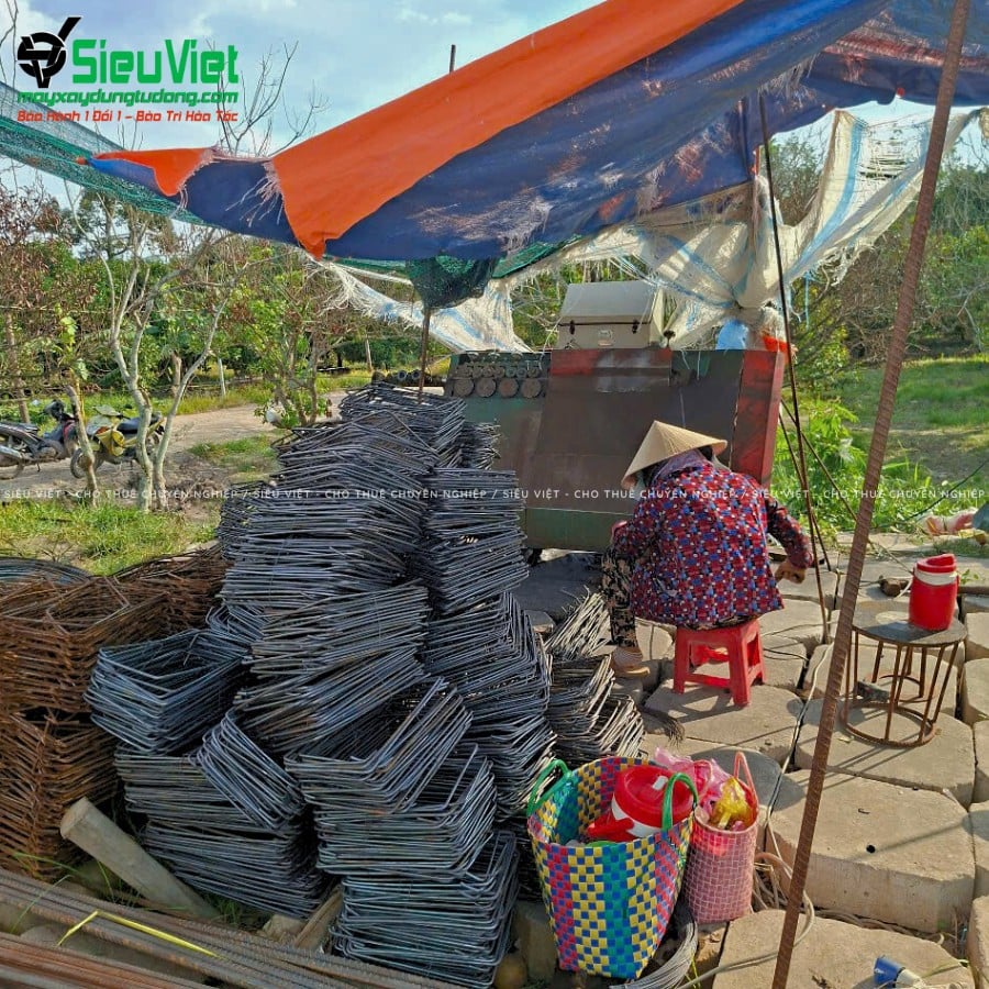 Máy bẻ đai sắt tự động năng suất lớn