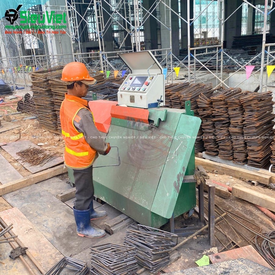 Máy bẻ đai sắt tự động