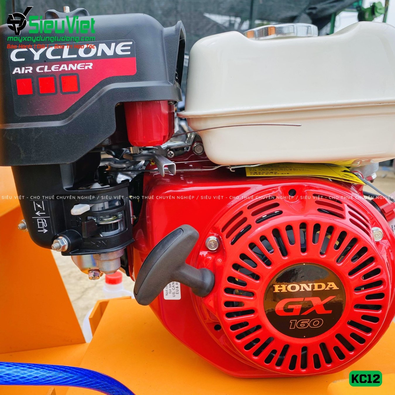 động cơ Honda GX160 của máy cắt bê tông Vifuco KC12
