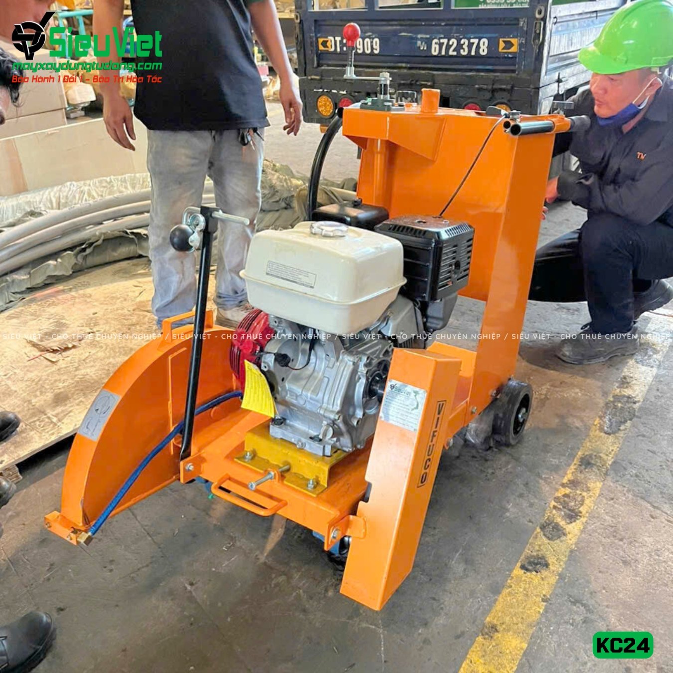 Máy cắt bê tông Vifuco KC24