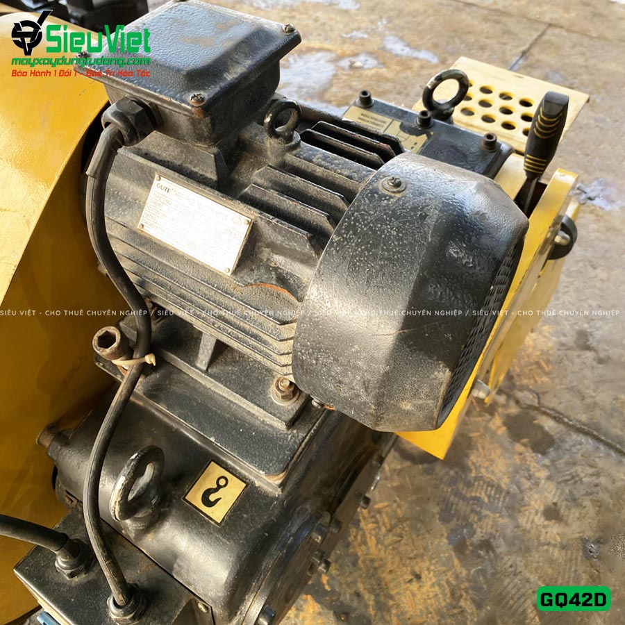 (Cũ) Máy cắt sắt GQ42D Trung Quốc - Điện 380v, 3 Pha