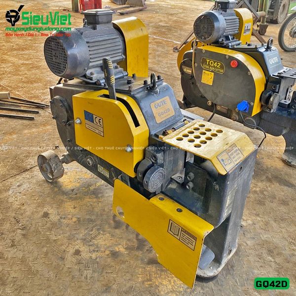 (Cũ) Máy cắt sắt GQ42D Trung Quốc - Điện 380v, 3 Pha